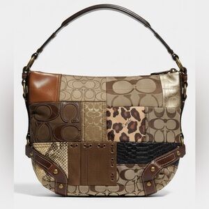 Coach Patchwork Shoulder Bag